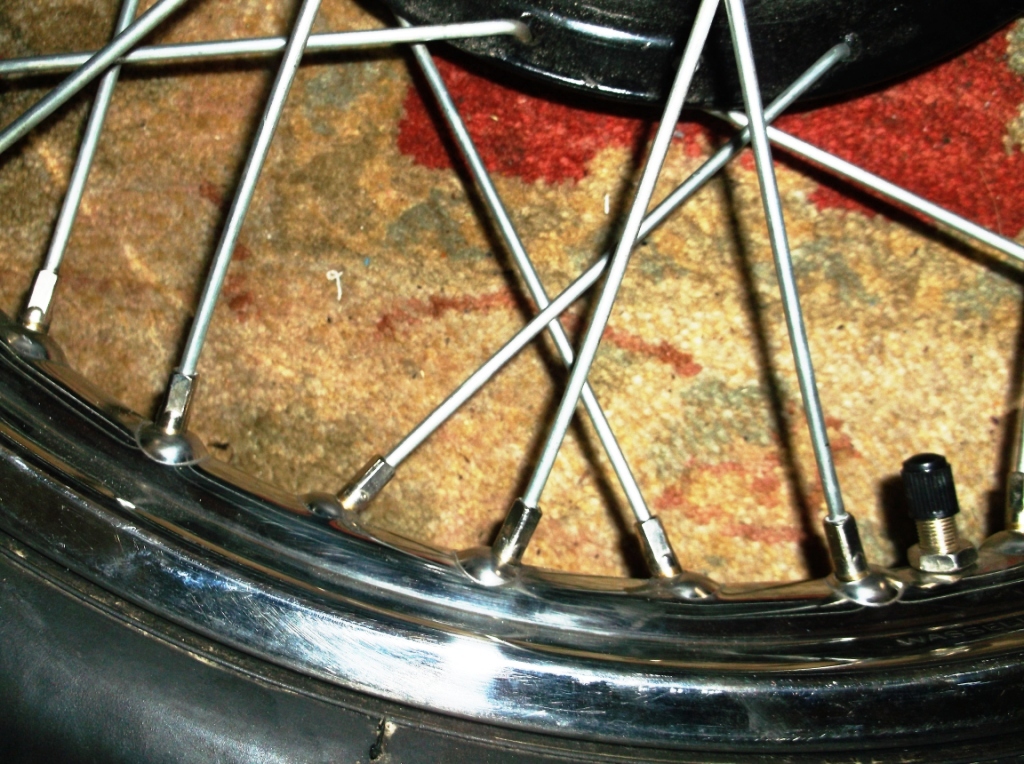 Stainless rim spoke nipple drilling angles Britbike forum