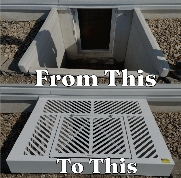 Egress Window Well Covers FARRALLBUILT HOME