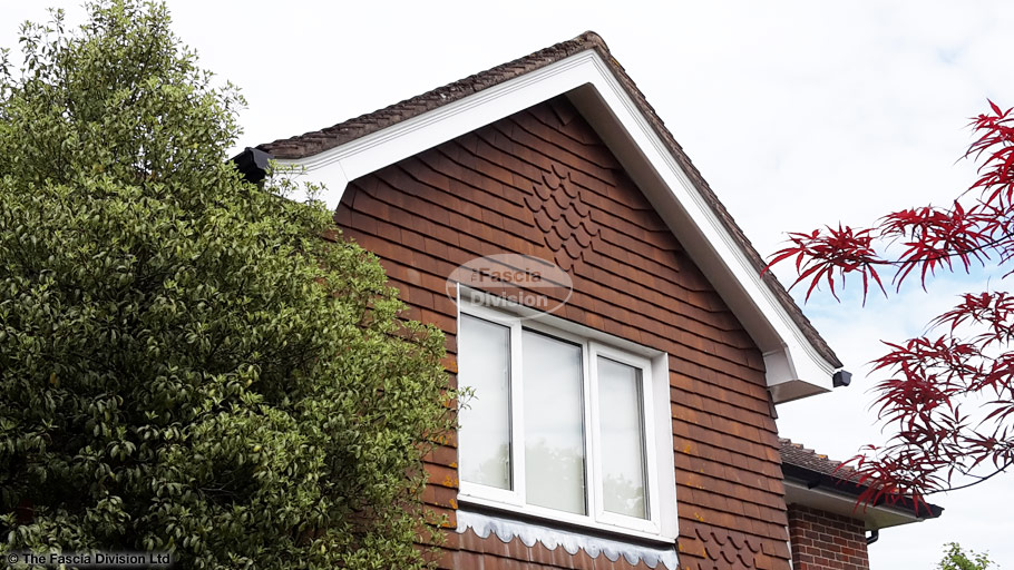 Bargeboard UPVC Bargeboard Gable Ends Apex The Fascia Division