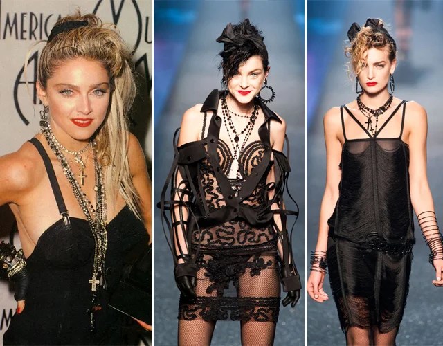 Gaultier s Ode To 80s Pop Icons Paris Fashion Week S S 2013 Fashion Scandal