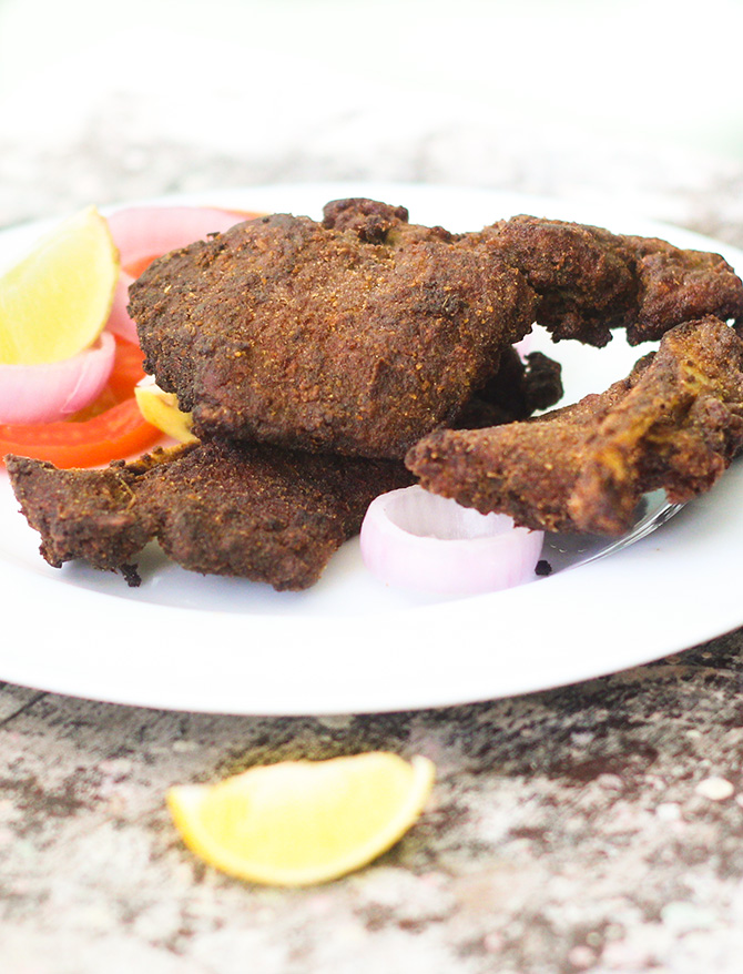 Fried Mutton Chops Recipe, Spicy Mutton Chops Fry Fas Kitchen