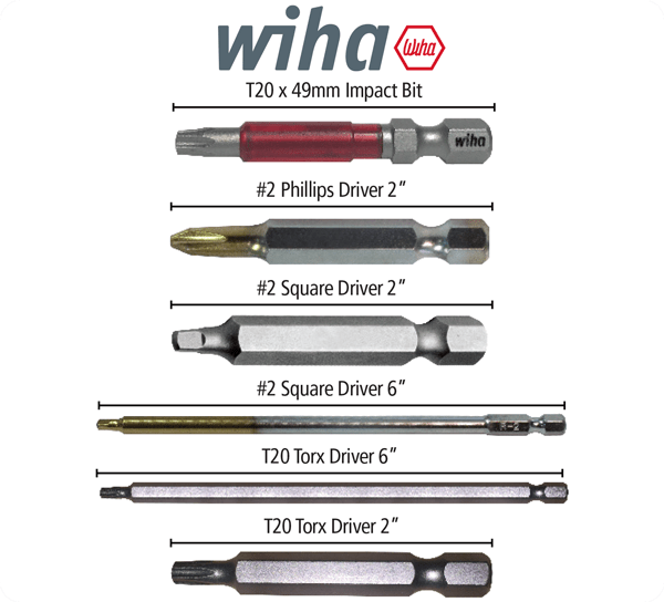 Driver & Impact Bits FastCap