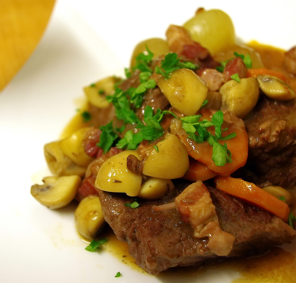 Classic Beef Bourguignon Fast Days Healing Days