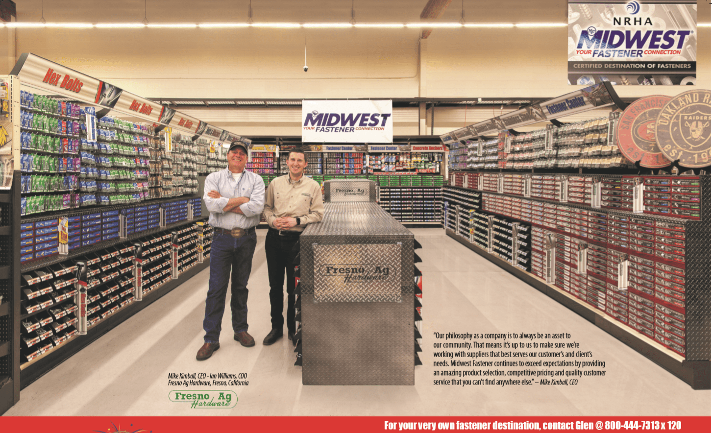 Testimonials Fastener Supplier & Construction Fasteners