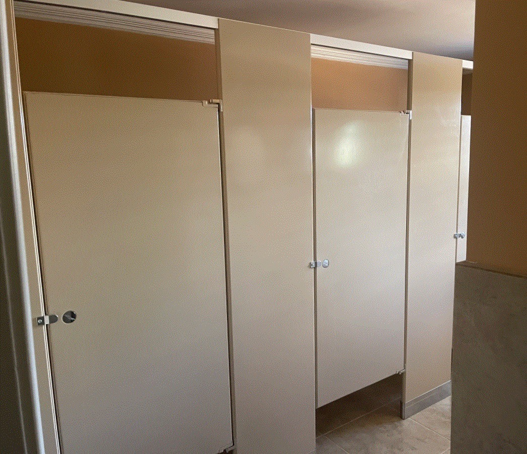 Powder Coated Metal Toilet Partitions Bathroom Partitions
