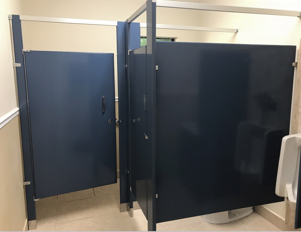 Powder Coated Metal Toilet Partitions Bathroom Partitions