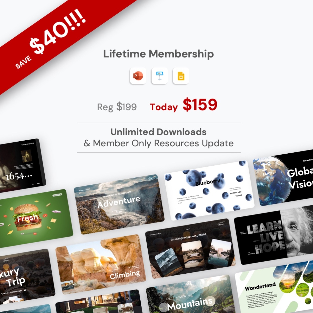 Membership Plan Original and High Quality PowerPoint Templates(02)