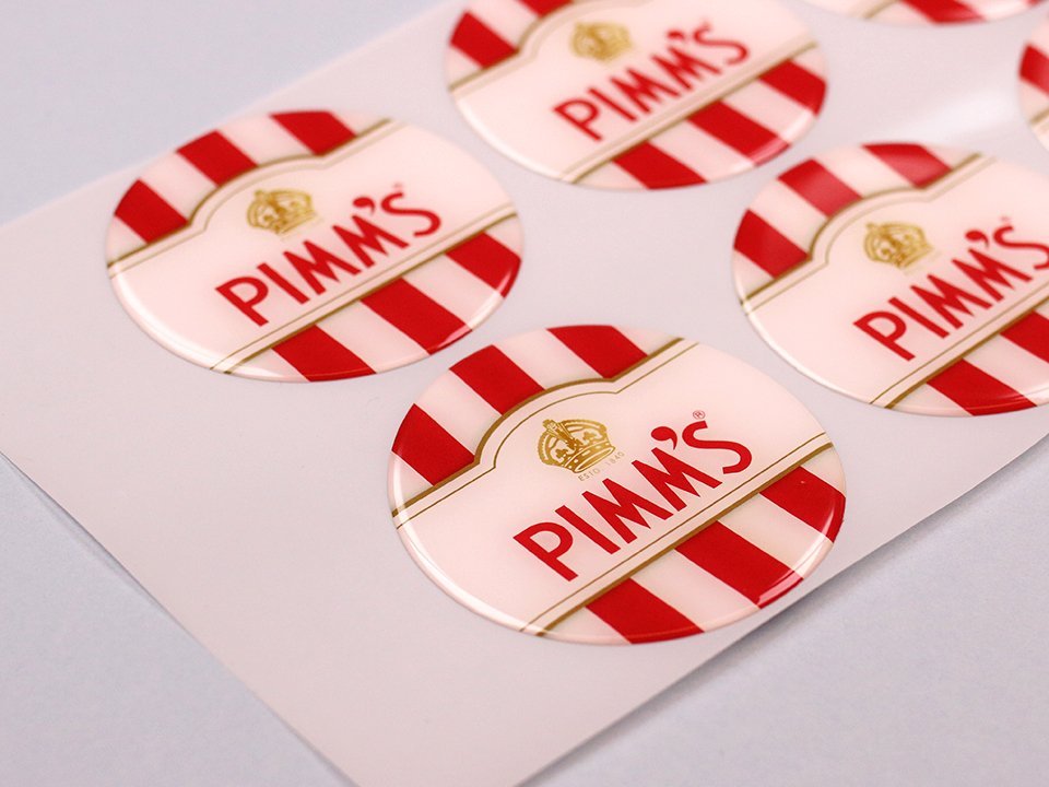 Dome Stickers 3D Stickers Fast Printing Australia