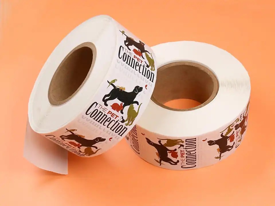 PVC Vinyl Stickers Waterproof & Oil Proof Fast Printing USA