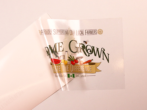 Clear Vinyl Stickers | Transparent Stickers | Fast Printing USA