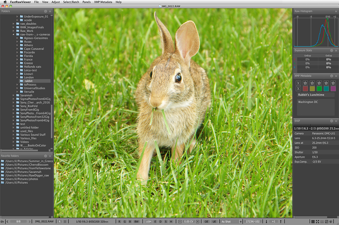 Raw Viewer for .RAW Files for Mac OS X and Windows FastRawViewer