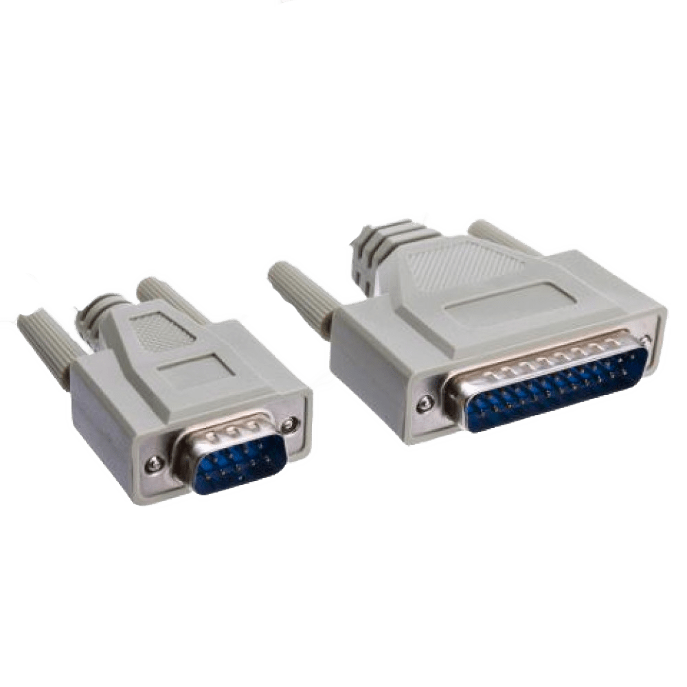 CABLE SERIAL DB 25 MACHO A DB9 MACHO