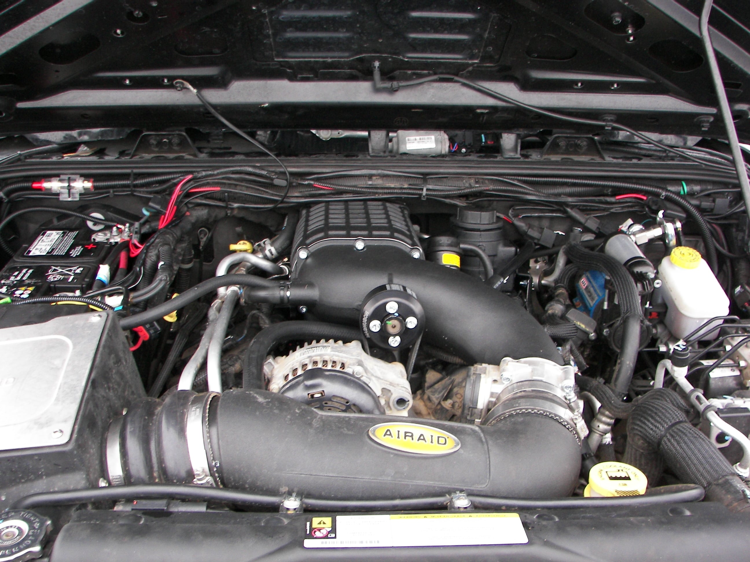 Jeep Magnuson supercharger install is finished. Fast Specialties