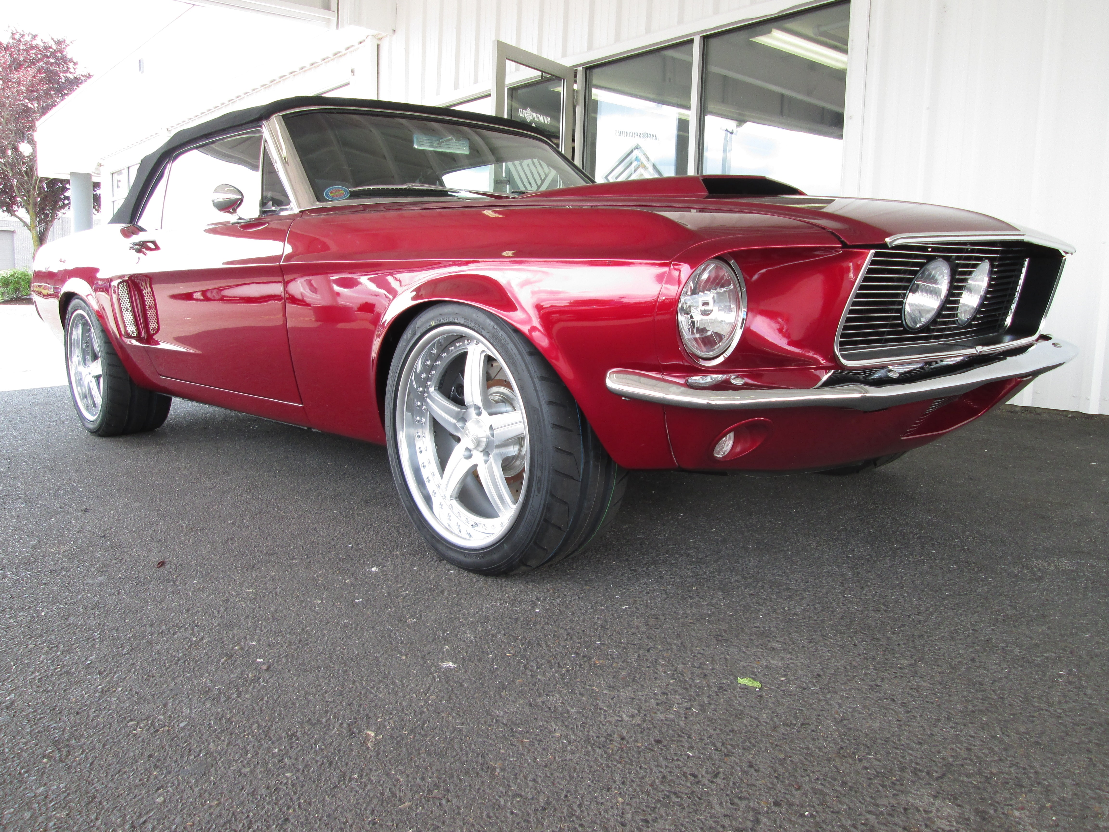 Custom 1968 Ford Mustang 5.0 with Procharger Fast Specialties