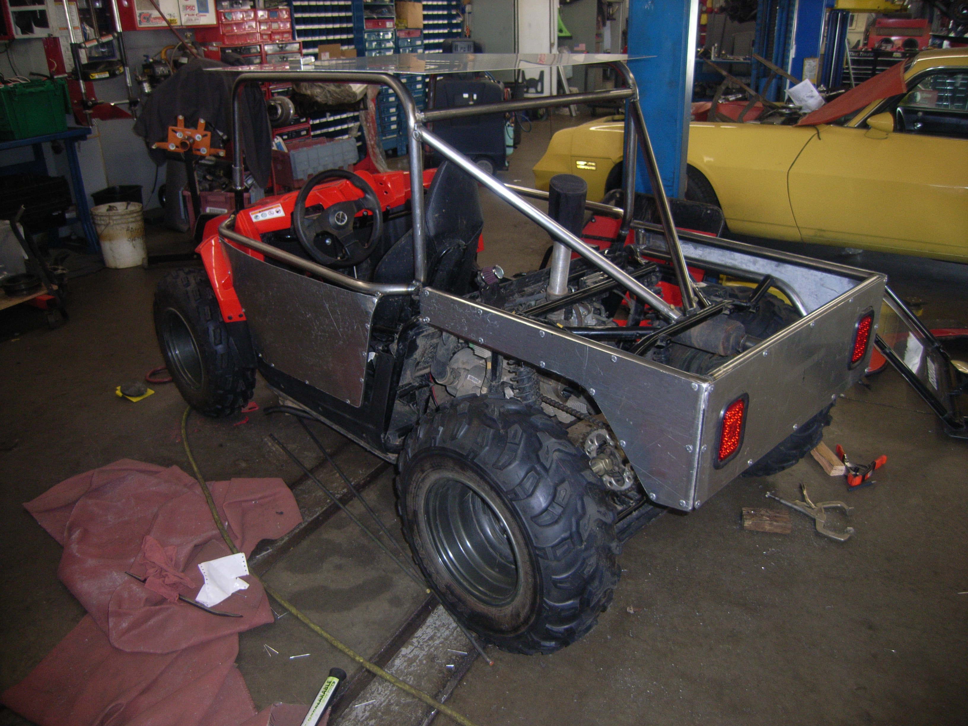 RZR Fabrication Project Fast Specialties Performance Auto Body Shop