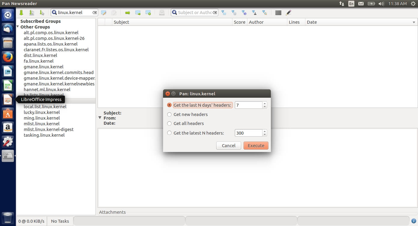 PAN Newsreader Tutorial for Linux Fast