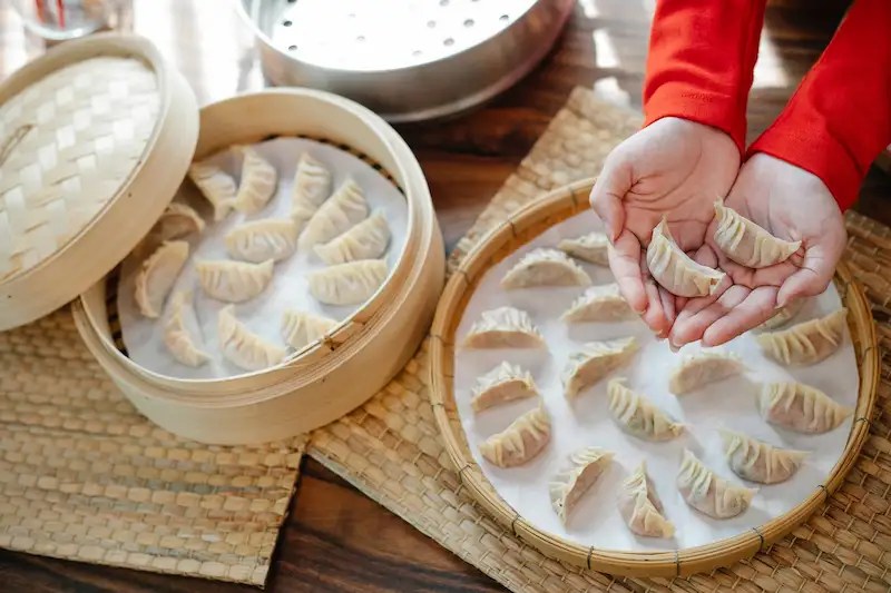 How To Steam Dumplings Without A Steamer Fatty Crab