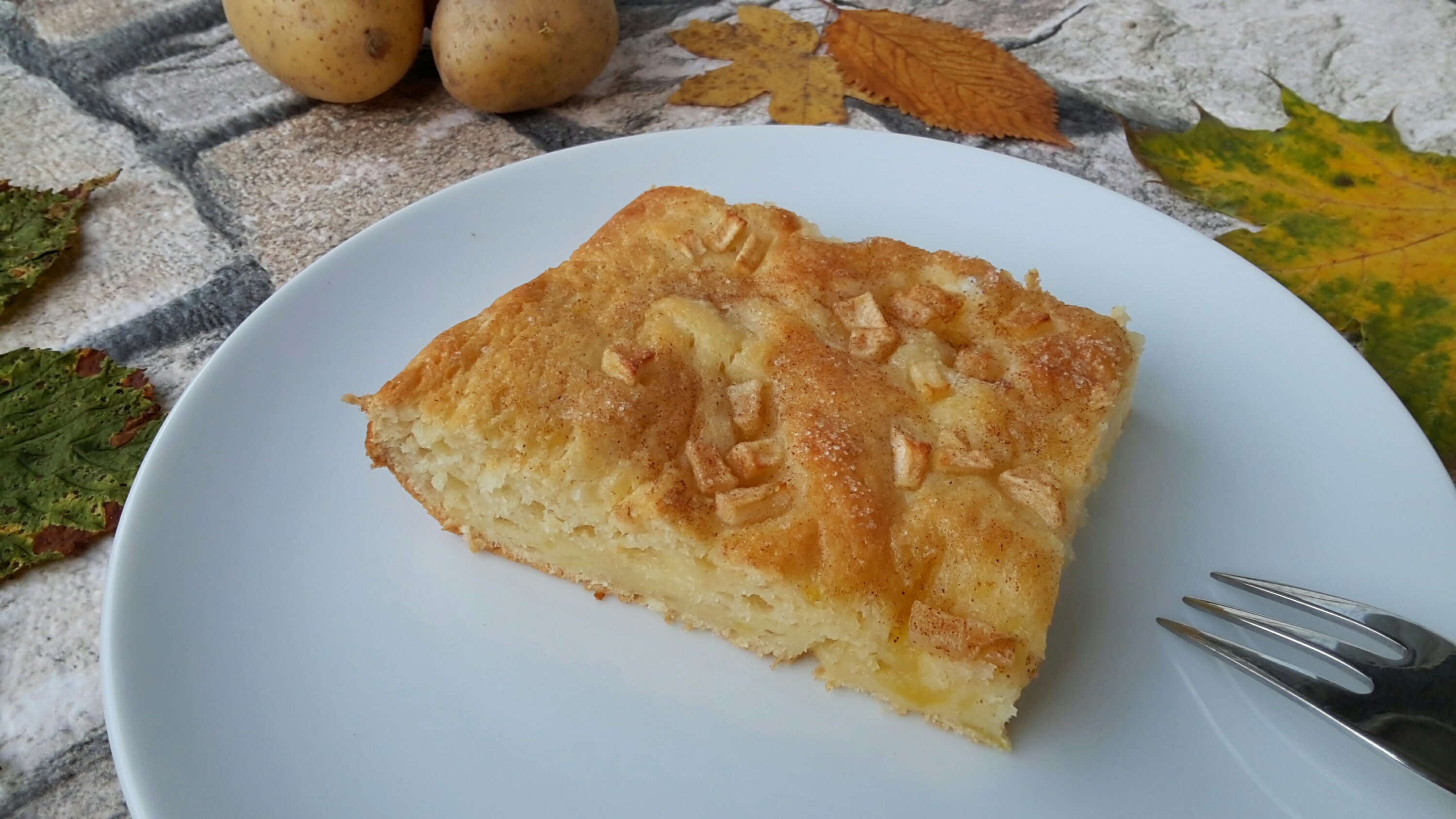 Rezept für saftigen Kartoffelkuchen Fausba