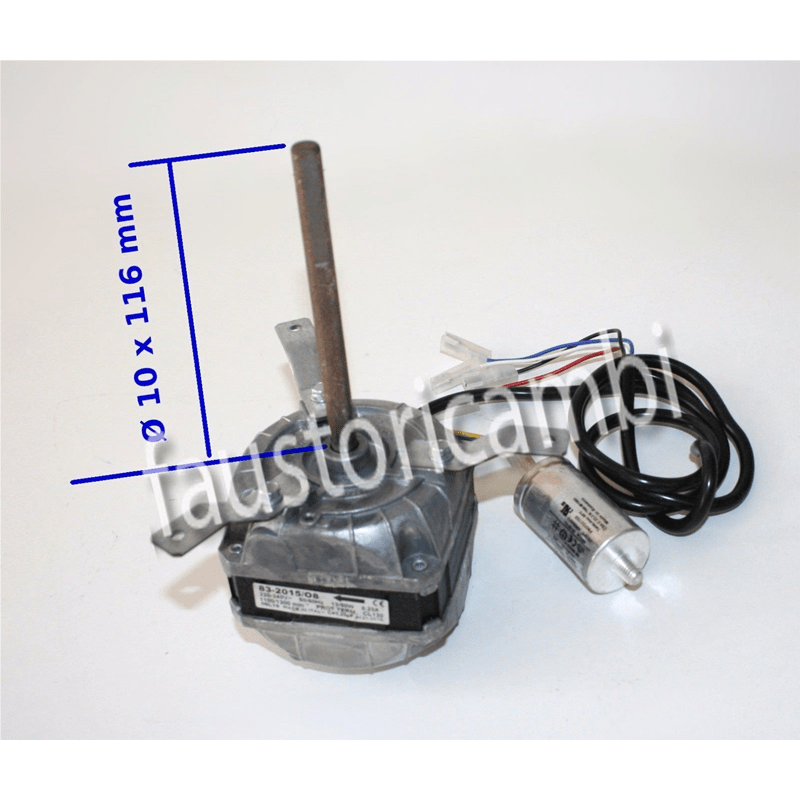 6085_ EURO MOTORS MOTOR FOR FAN COIL 832015/O8 FAN COMPATIBLE IRSAP