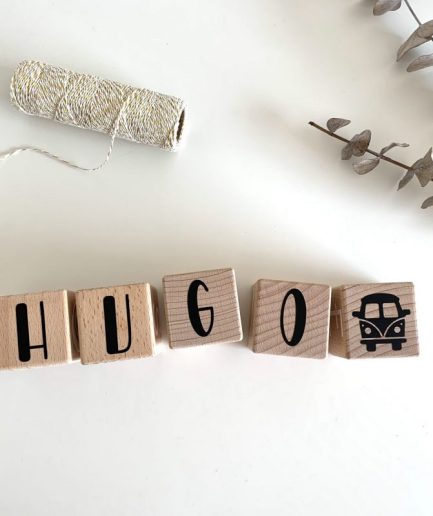 Cubes En Bois Decoration Personnalisee Enfant Faut Rever For Ever