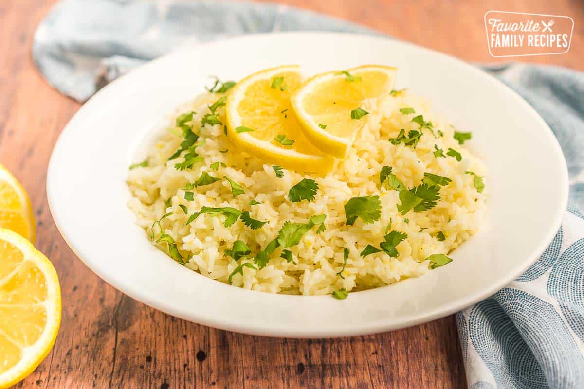 Easy Lemon Rice Recipe