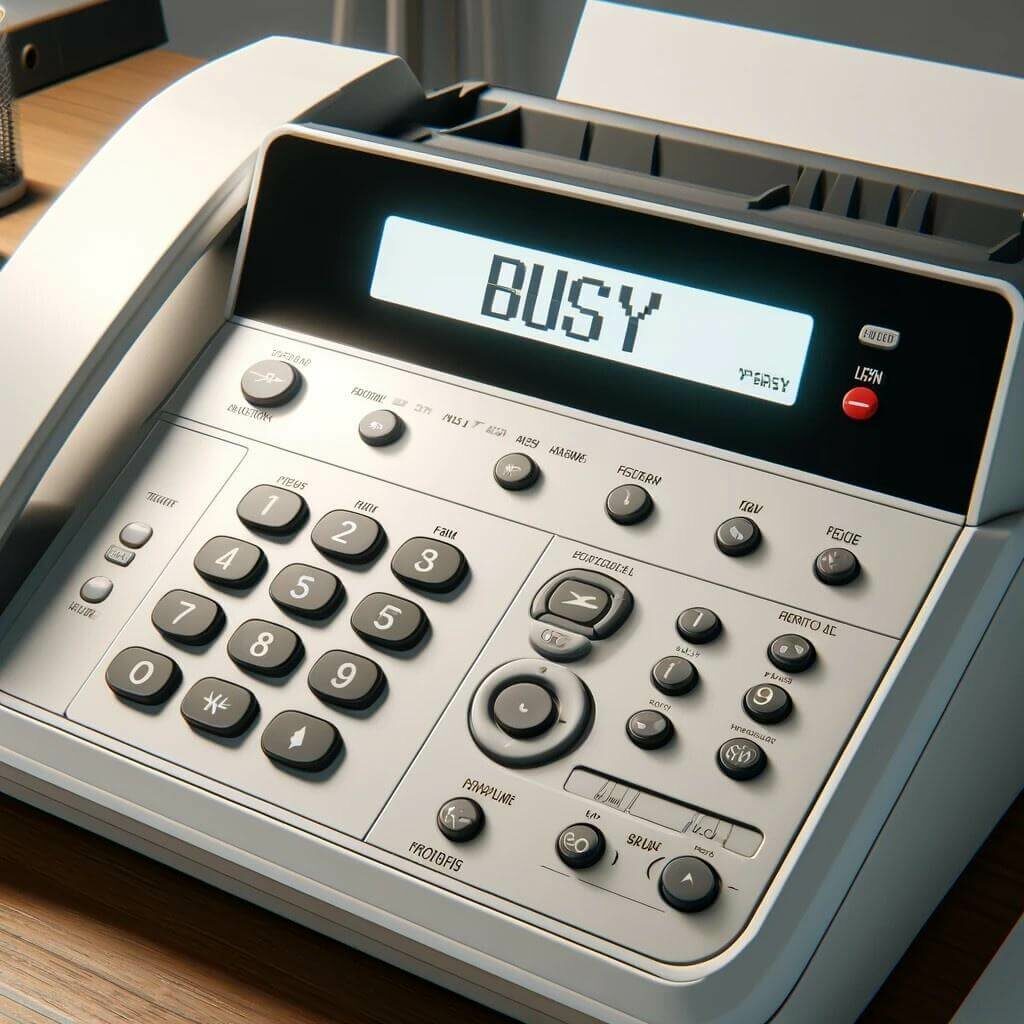 How to Fix a Fax Machine Busy Signal? FaxBurner