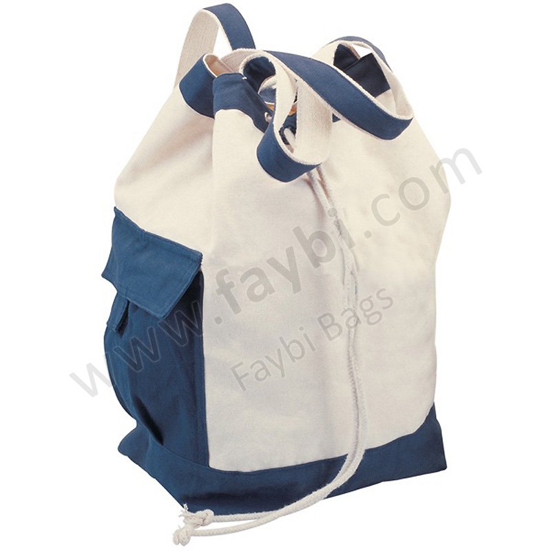 Cotton Drawstring Duffel Bag_Faybi Bags Co.,Limited