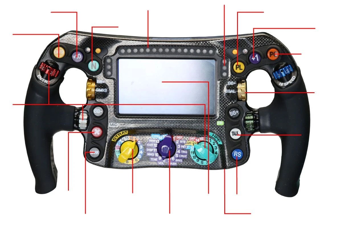Formel 1 Lenkrad - Hanpei