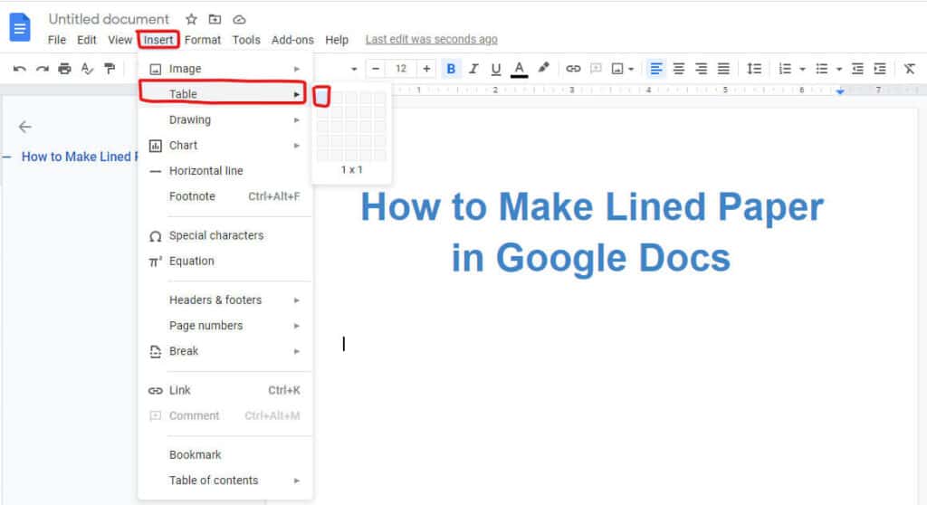 How to Make Lined Paper in Google Docs (Easy Method) How to Make Lined Paper in Google Docs (Easy Method)