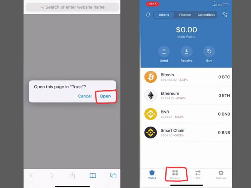 How to get DApps on Trust Wallet (Android &amp; iOS)
