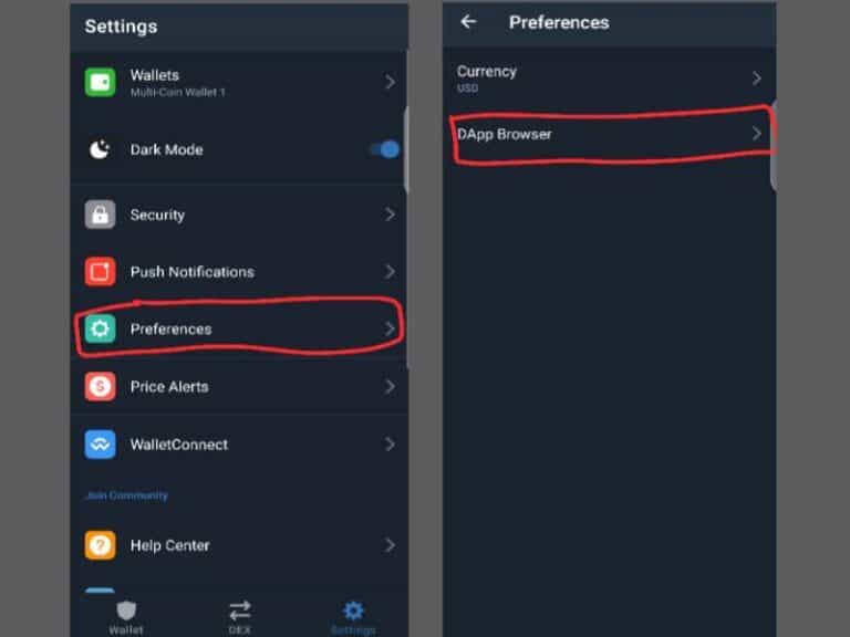 How to get DApps on Trust Wallet (Android &amp; iOS)