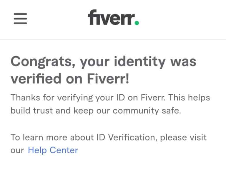 Fiverr ID Verification How to Verify Fiverr Account 2022
