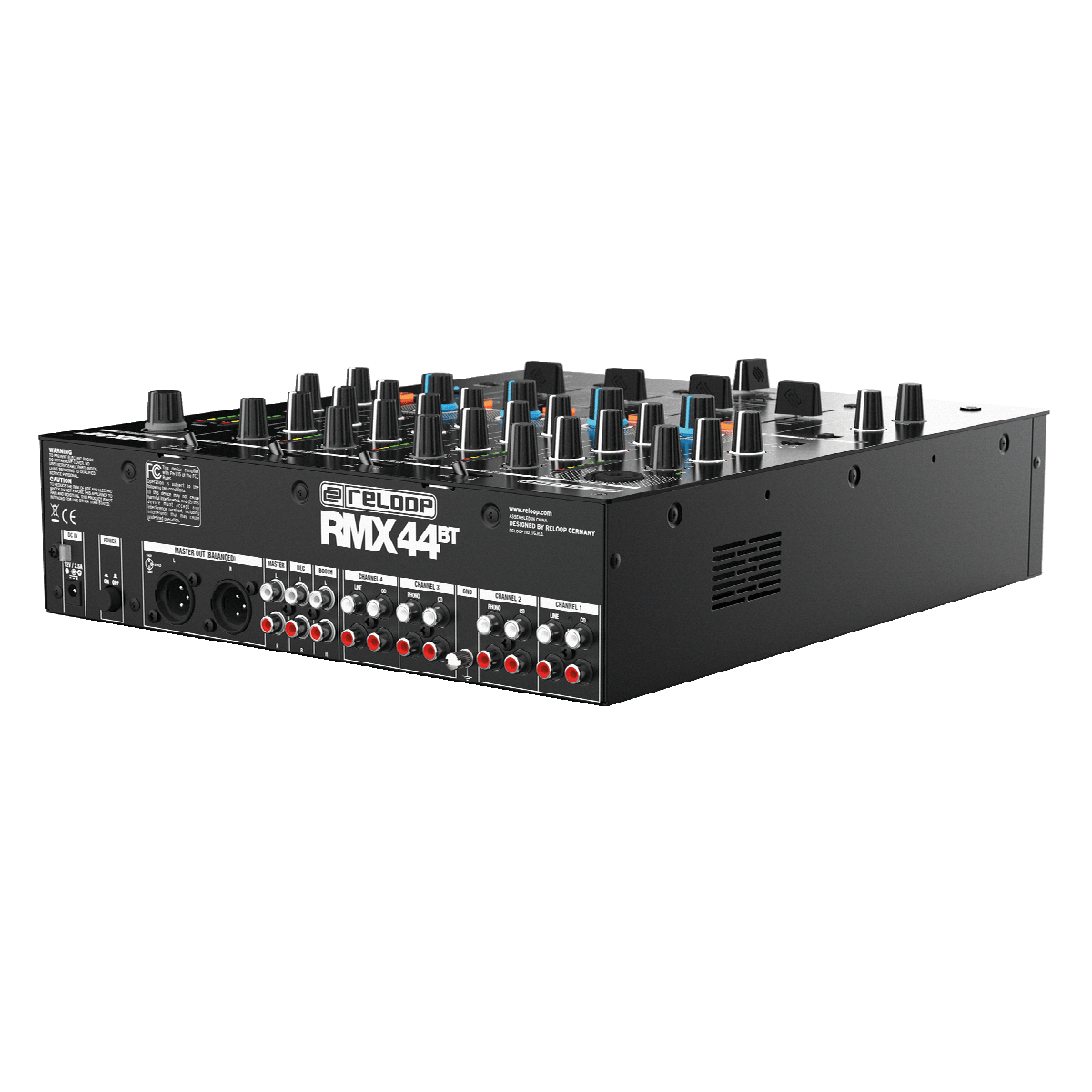 Reloop präsentiert seinen neuen BluetoothDJMixer RMX44 BT