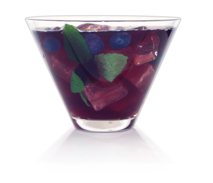 Memorial Day Cocktails Basil Hayden’s Spiced Blueberry Punch Food