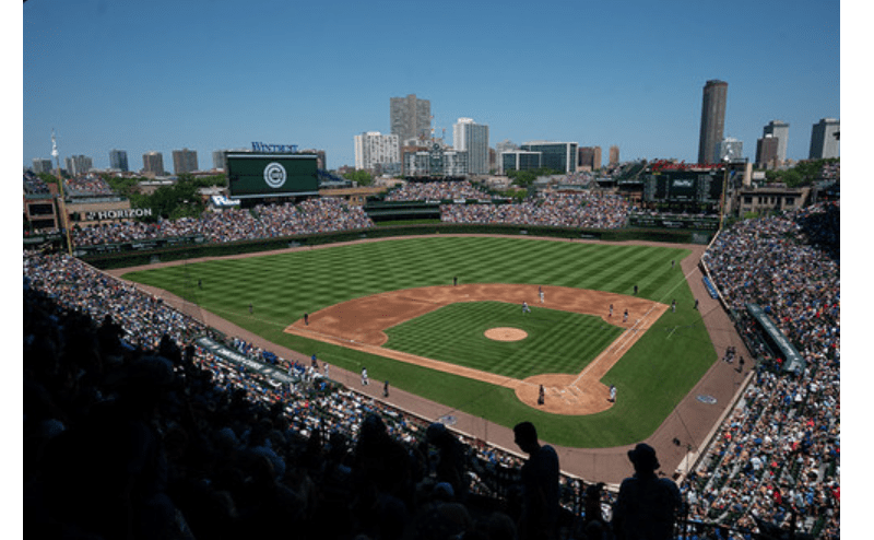 Wrigley Field Field Events October 2023 Planterra Foods' Brand, OZO®, hits a home run by the official
