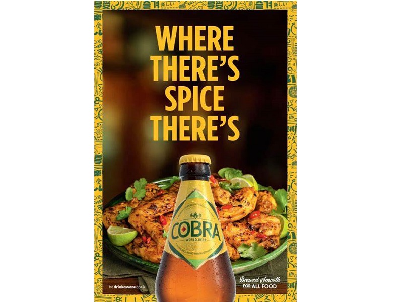 Cobra Beer Refreshes Branding and Packaging to Spice Up
