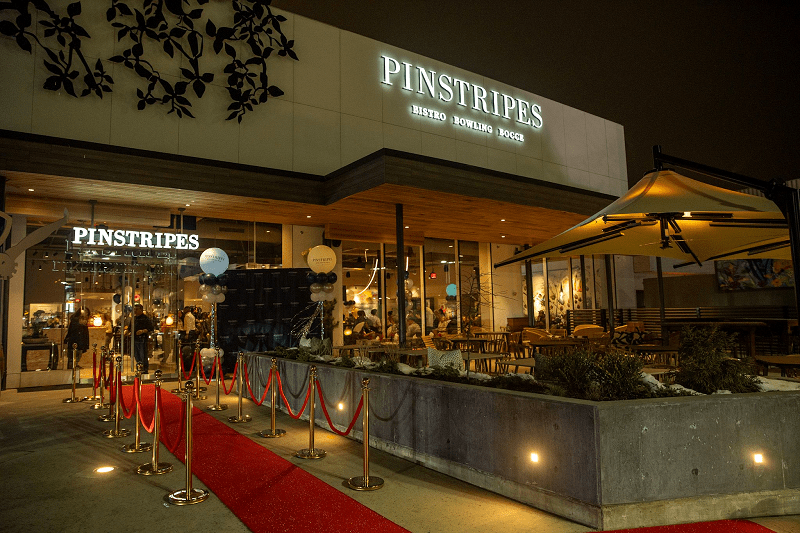PINSTRIPES OPENS FIRST NEW JERSEY LOCATION AT WESTFIELD GARDEN STATE