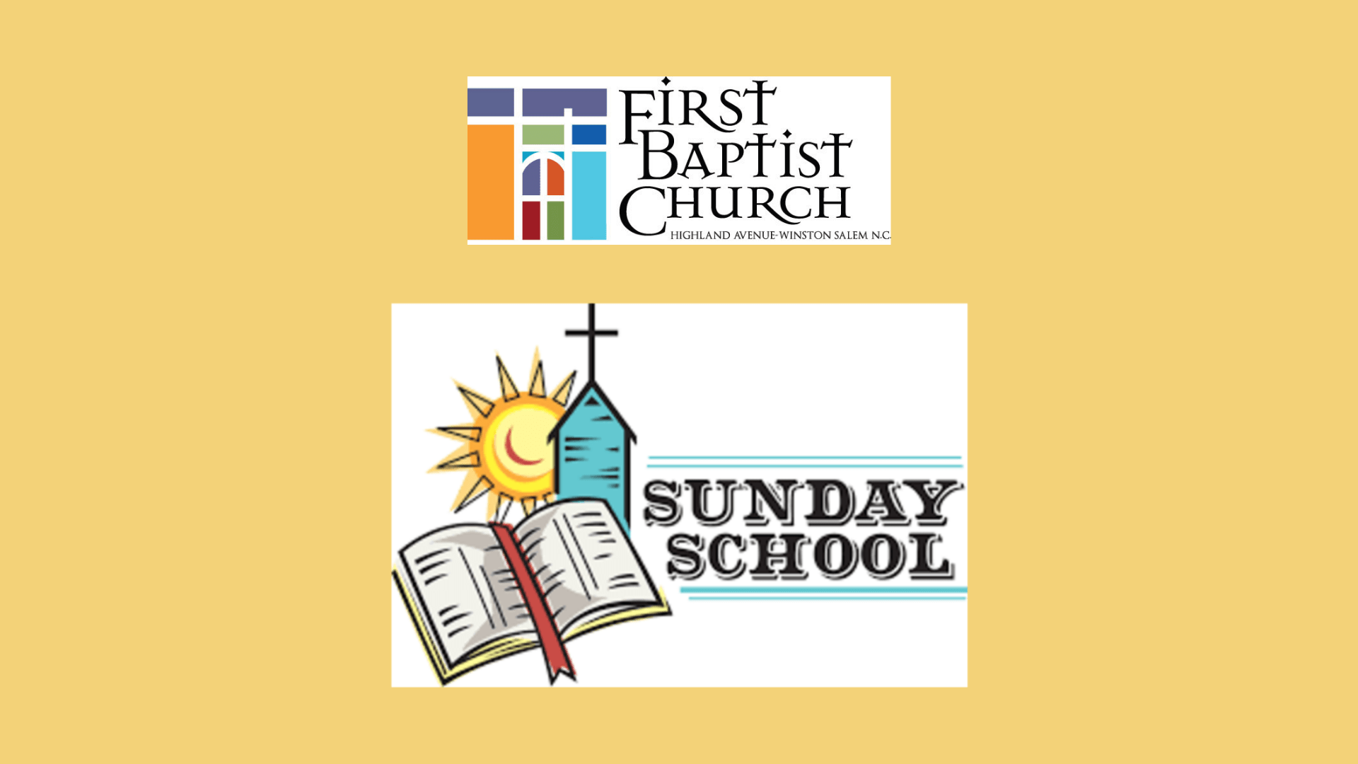 Sunday School First Baptist Church, Highland Avenue