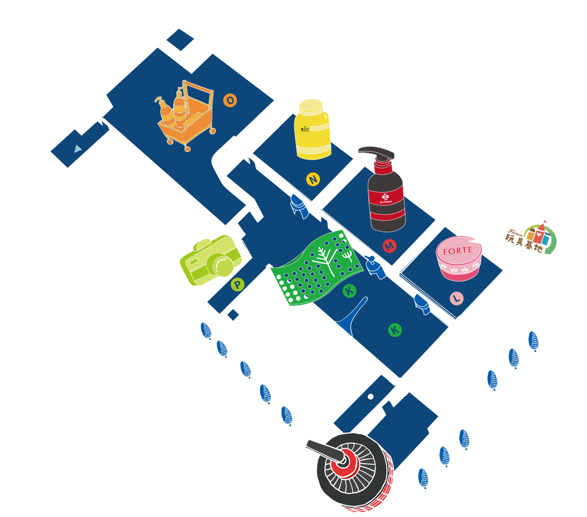 Floor Guide Formosa Biomedical Technology Corporation (FBC) FBC