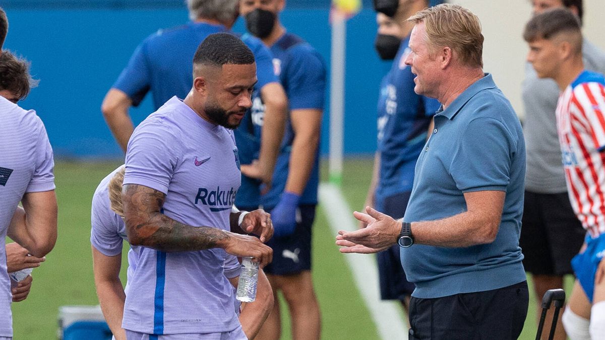 fc barcelona schedule 2023-23 Koeman 'Wet' on his relation Memphis "it Is a big professional"