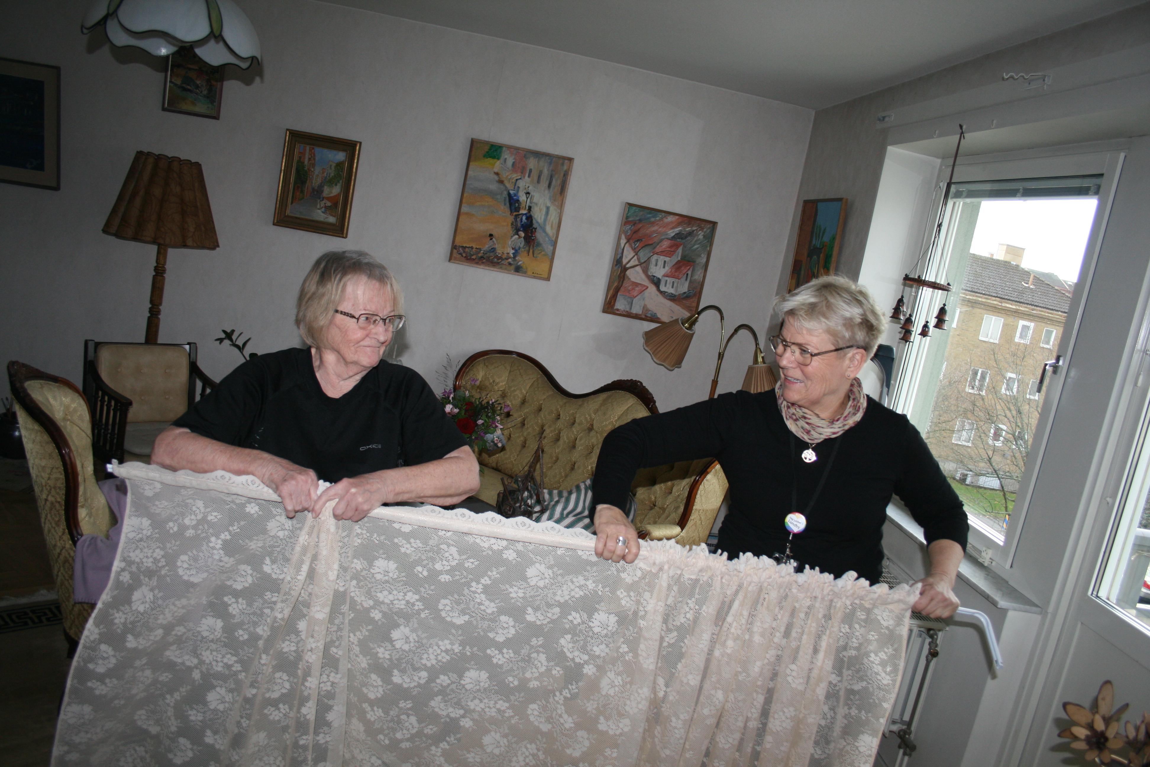Gunilla fixar en säkrare hemmiljö för äldre