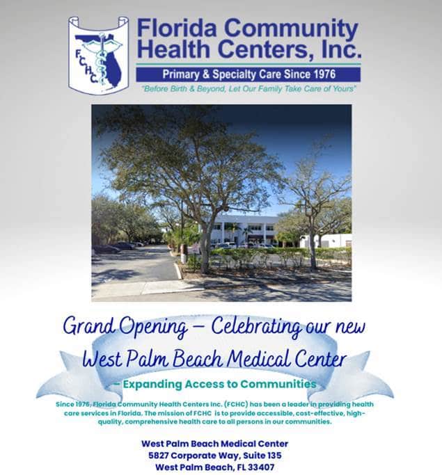 The Grand Opening of our West Palm Beach Medical Center located at 5827