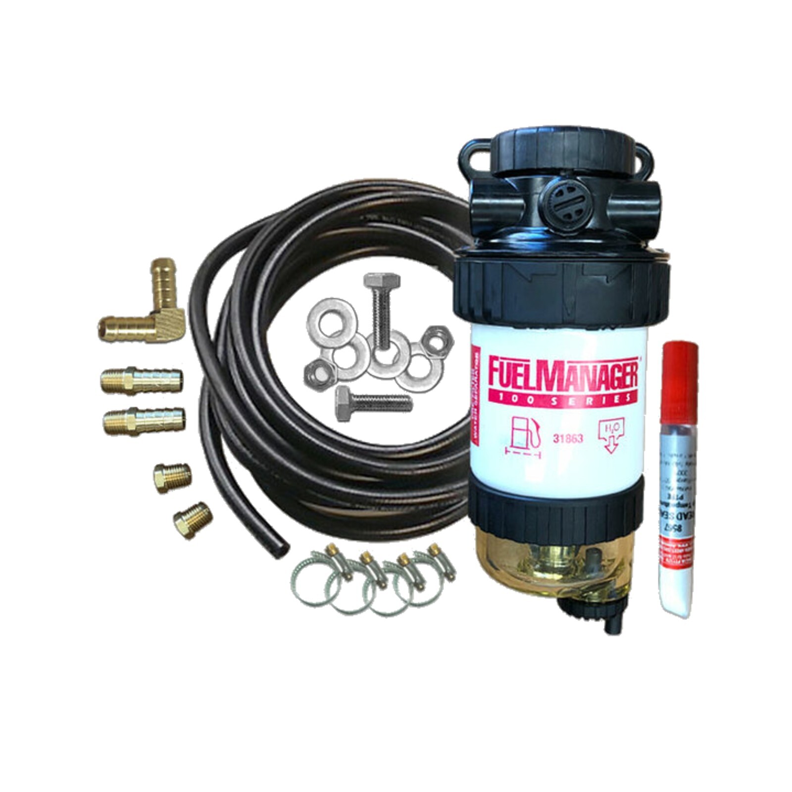 Western Filters Fuel Manager Pre Filter Kit For Mitsubishi Pajero 3.2L