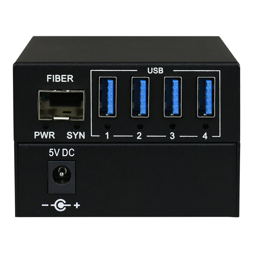 8 Port USB 3.0 over Fiber Extender