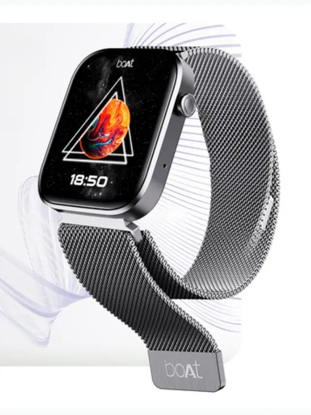 boAt Launches Storm Call 2 Smartwatch Crest+ OS, 700+ Active modes