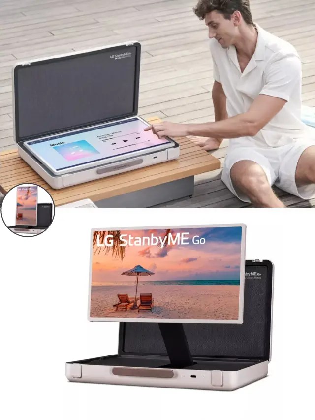 LG Launches World’s First Portable Smart Touch Screen