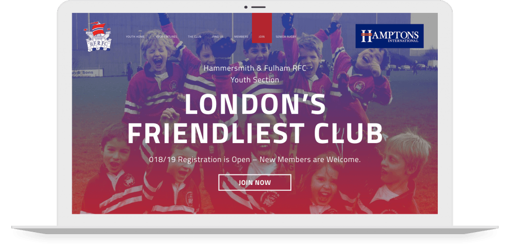 Hammersmith & Fulham RFC Digital Marketing  Design Agency