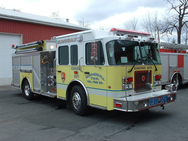 Summerhill Township Volunteer Fire CompanyUnits