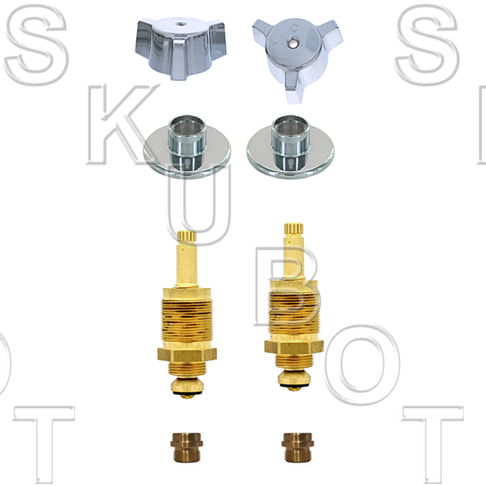 Factory Direct Plumbing Supply Eljer* Mobile Home Fixure Repair Kit 3 Valve P021150