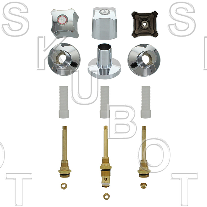 Factory Direct Plumbing Supply Kohler* Trend* Rebuild Kit 3 Valve W